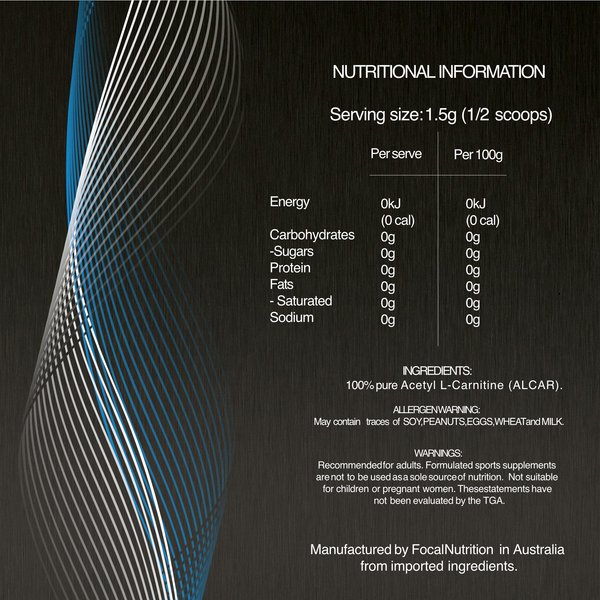 Acetyl L-Carnitine HCL (ALCAR) powder