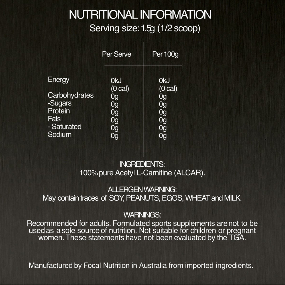 Nutritional Information
