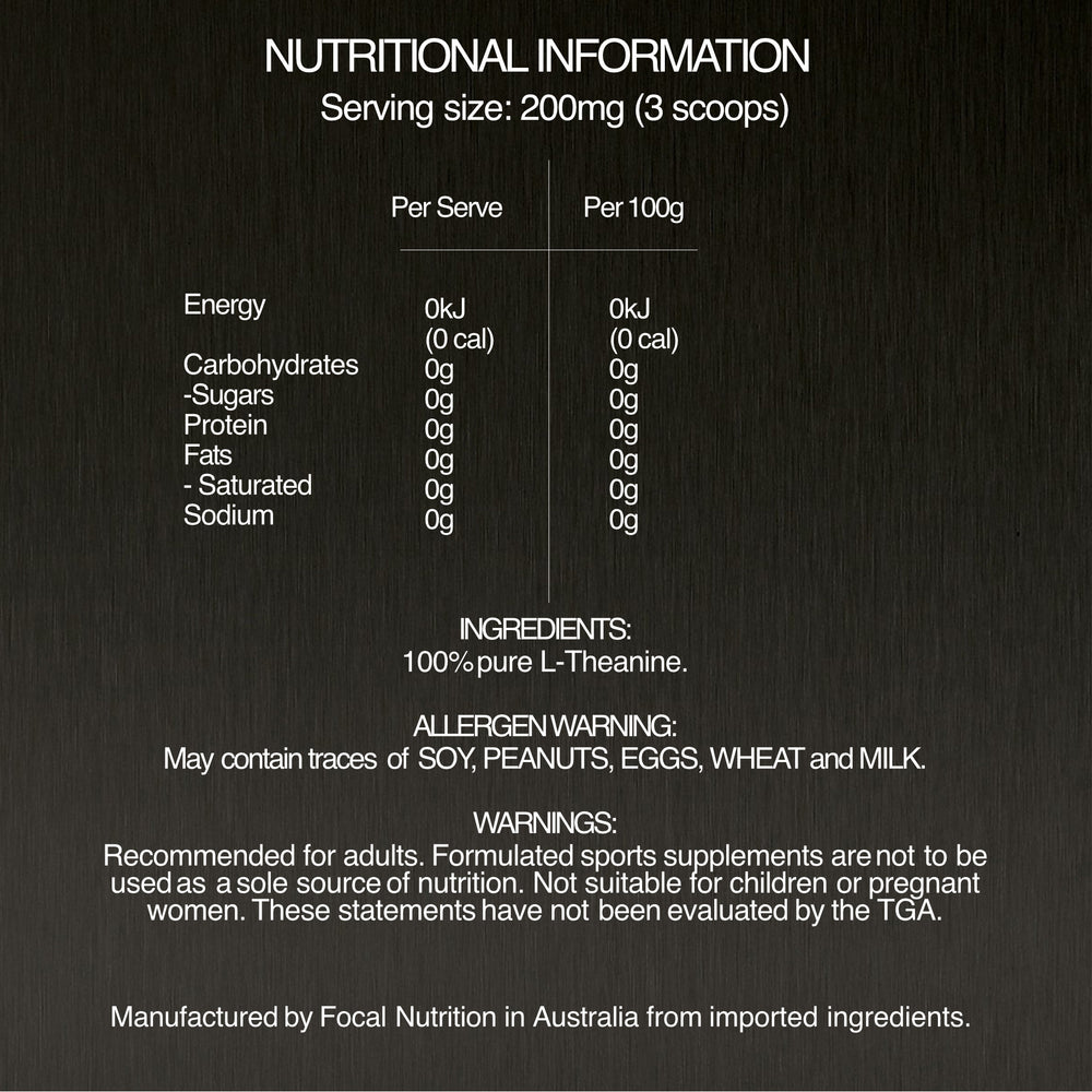 Nutritional Information